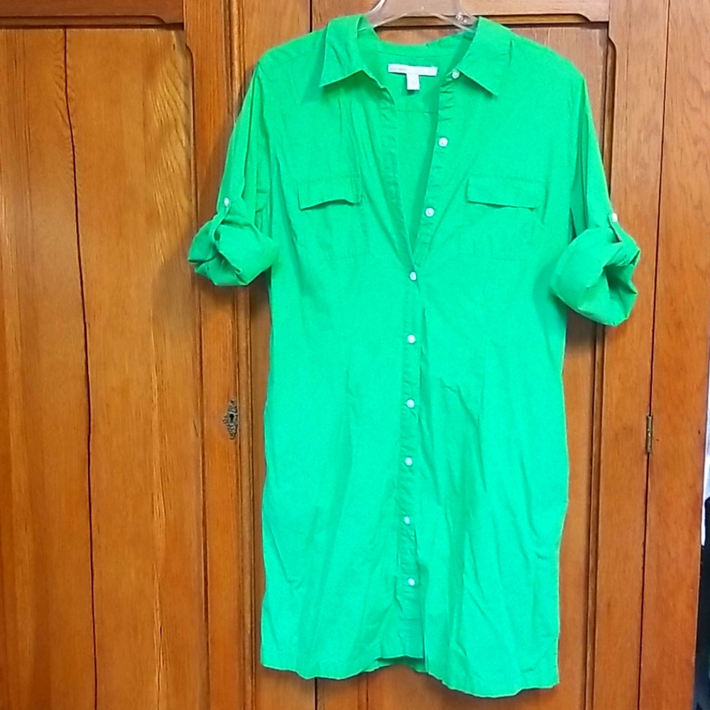 Women's button down dress